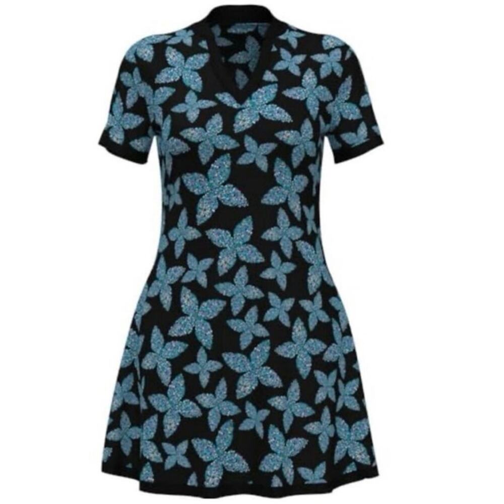 NWT Ben Hogan Pixel Floral Dress Size S